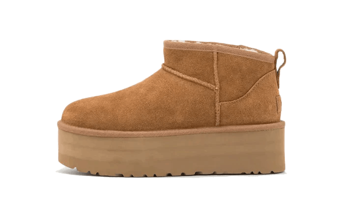 UGG Classic Ultra Mini Platform Chestnut - NEWTREATS - SNEAKERS STORE