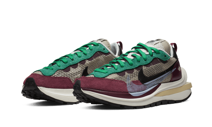 Vaporwaffle Sacai Villain Red Neptune Green - NEWTREATS - SNEAKERS STORE