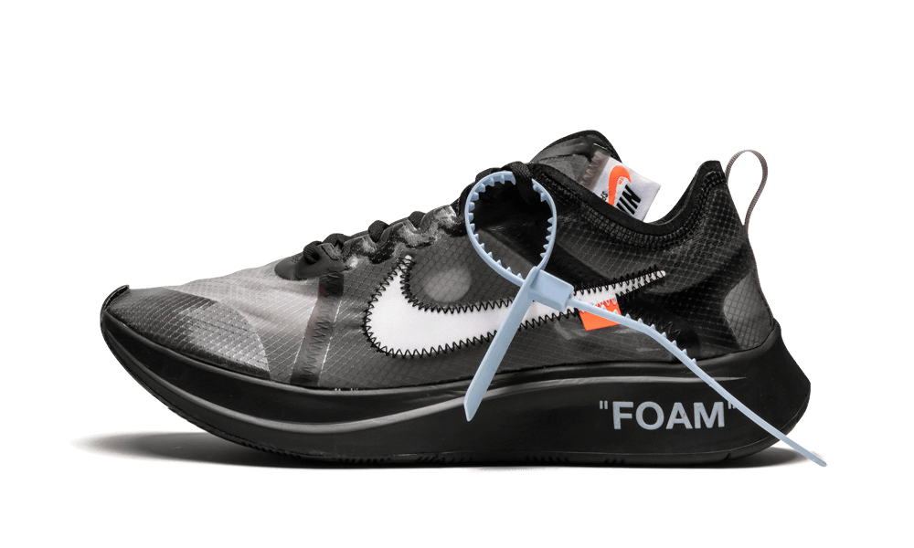 Zoom Fly Off-White Black Silver - NEWTREATS - SNEAKERS STORE