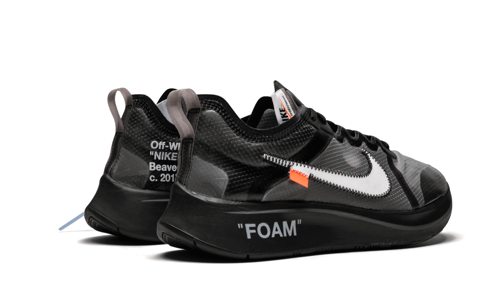 Zoom Fly Off-White Black Silver - NEWTREATS - SNEAKERS STORE