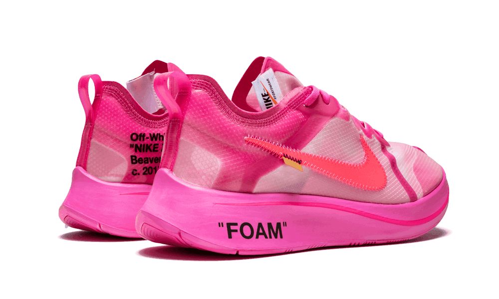 Zoom Fly Off-White Tulip Pink - NEWTREATS - SNEAKERS STORE