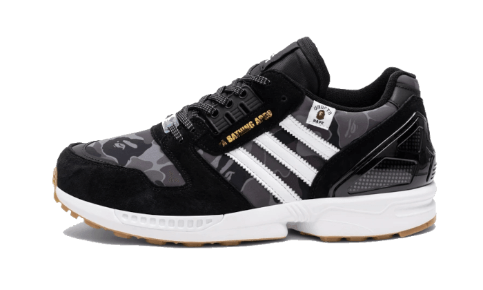 ZX 8000 Bape Undefeated Black - NEWTREATS - SNEAKERS STORE