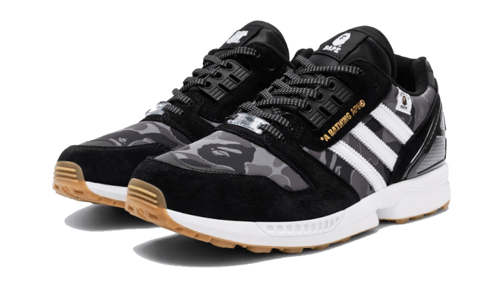 ZX 8000 Bape Undefeated Black - NEWTREATS - SNEAKERS STORE